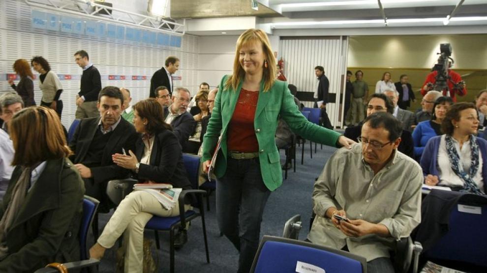 La secretaria de Organización del PSOE, Leire Pajín