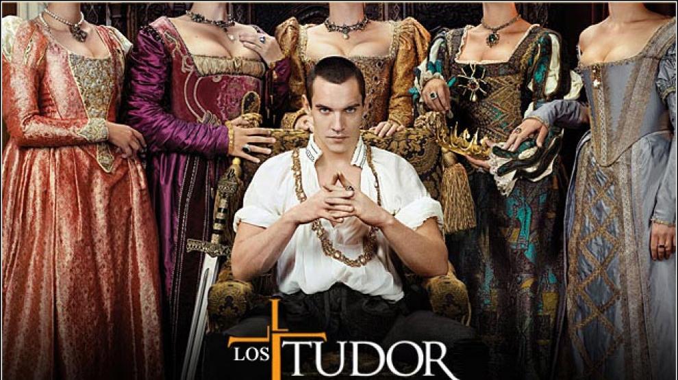 Imagen promocional de la serie 'Los Tudor'