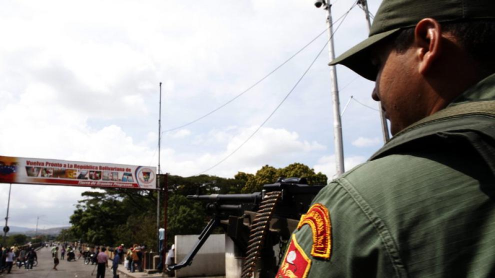 La frontera entre Venezuela y Colombia siempre está vigilada