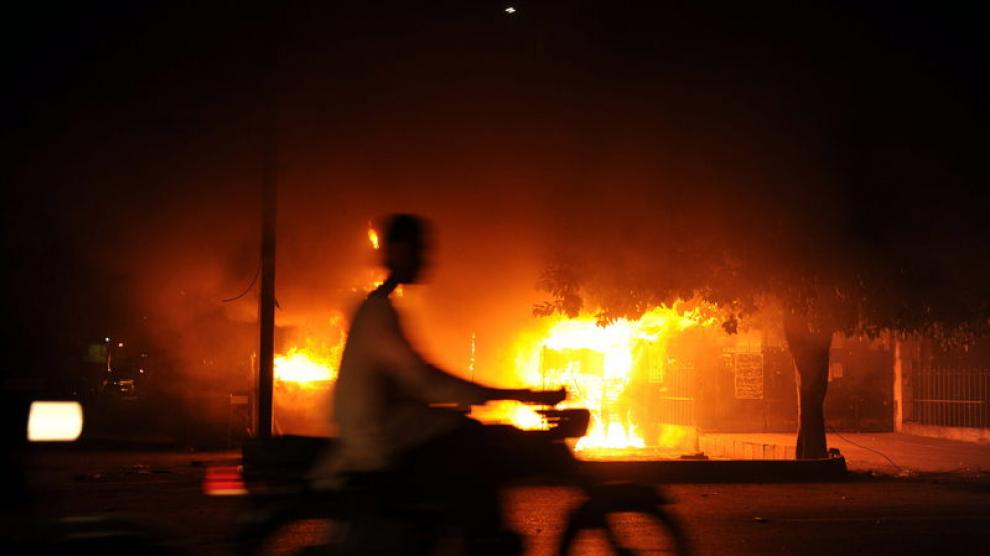 Disturbios en Karachi