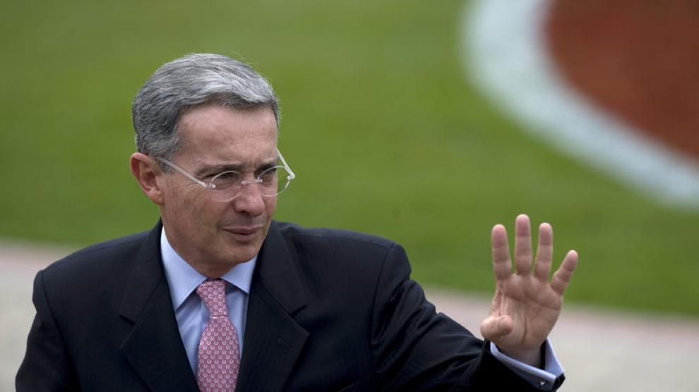 El presidente colombiano, Álvaro Uribe