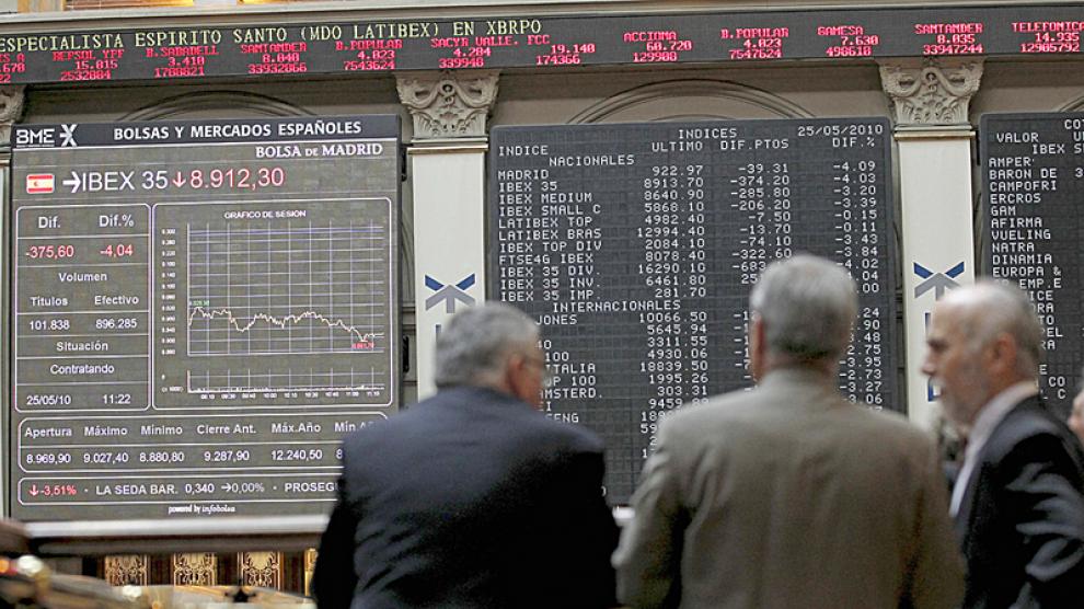 El éxito de la operación del Tesoro repercutió positivamente en el parqué madrileño.