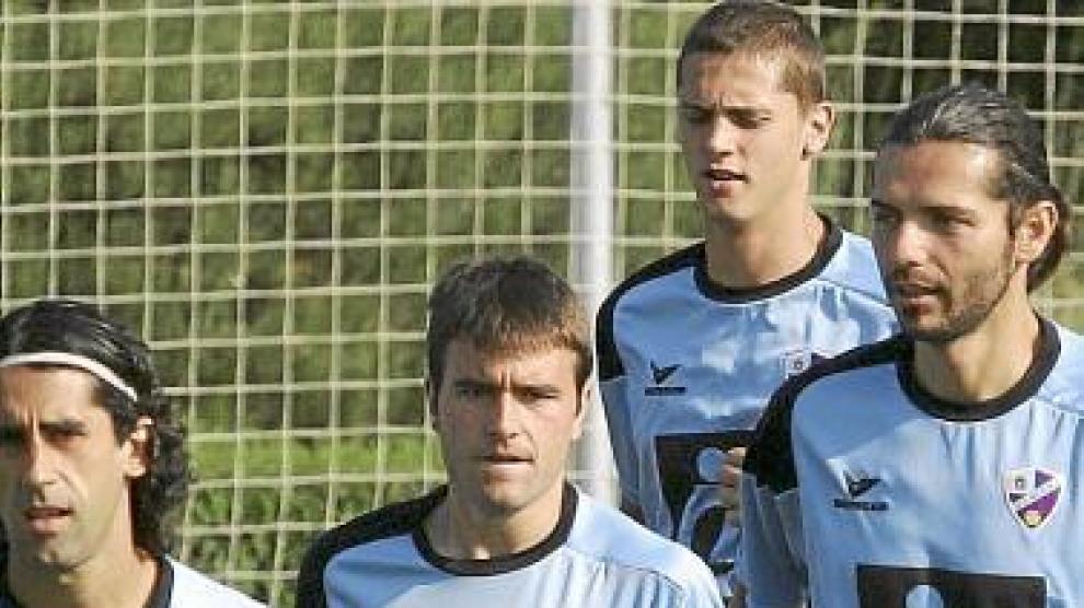 Galán, en el medio, flanqueado por Ochoa y Gallardo.
