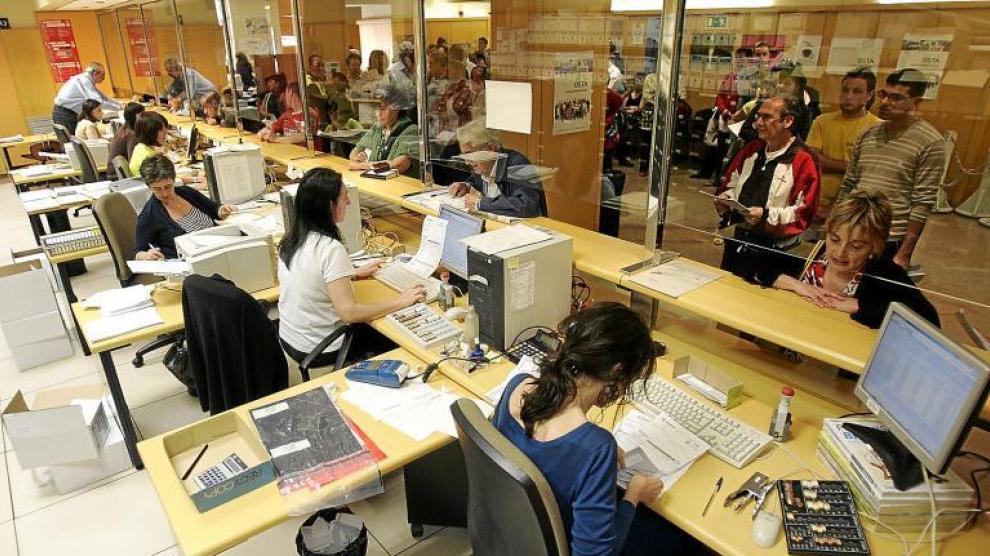 Imagen de archivo de la oficina de recaudación ejecutiva, en la calle de Vicente Berdusán.