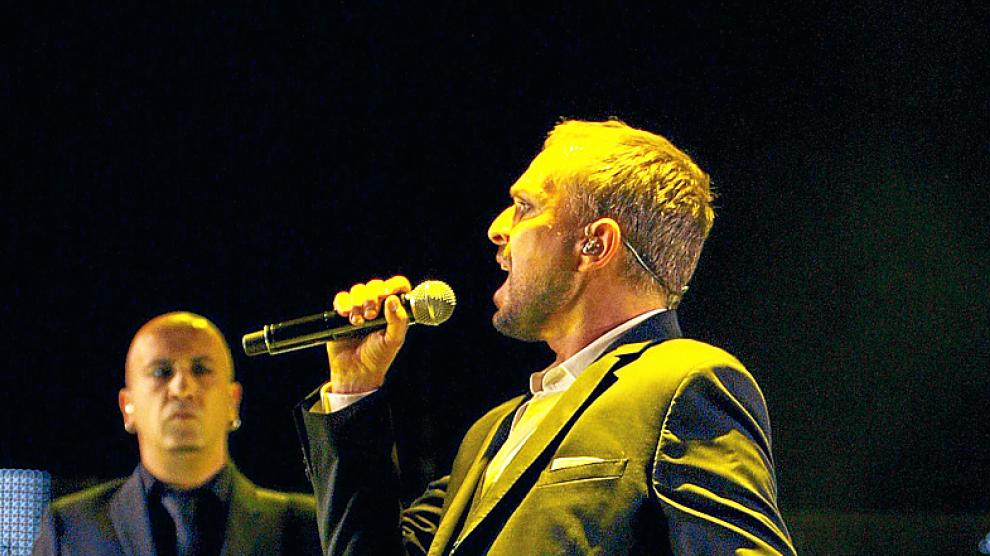 Bosé, en un concierto en Madrid el pasado septiembre