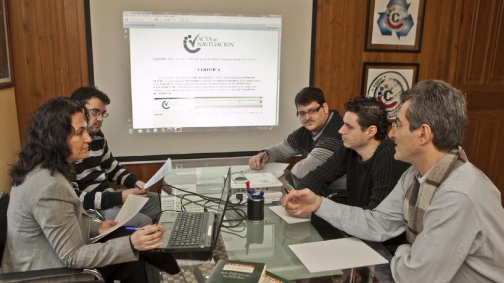 Equipo que ha trabajado en el desarrollo de Acta de Navegación