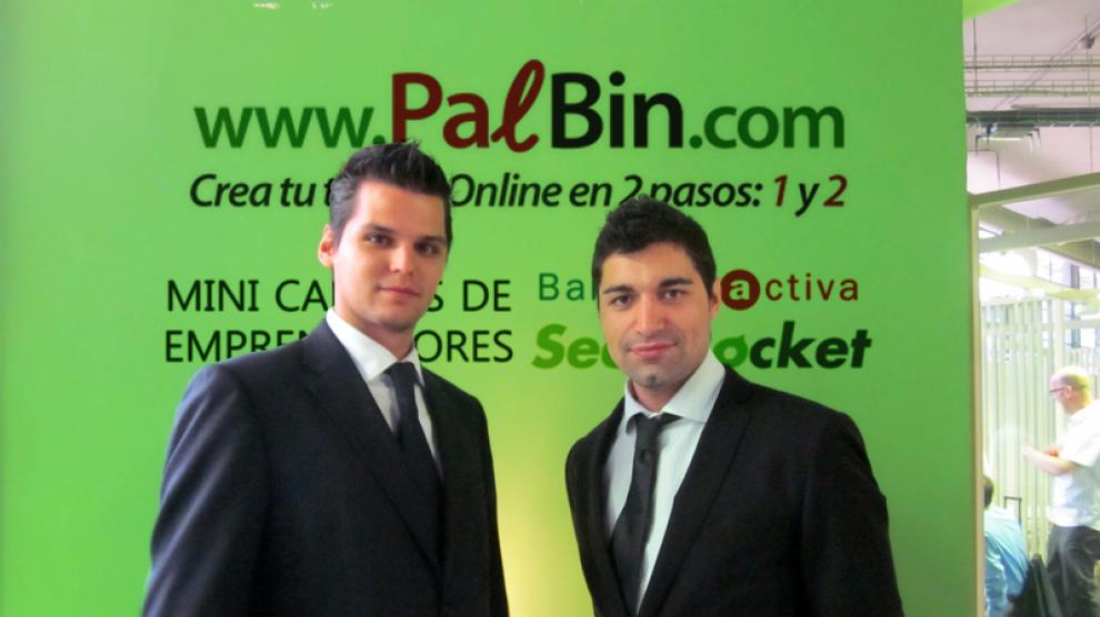 Enrique Andreu y Alejandor Fanjul, fundadores de Palbin.com