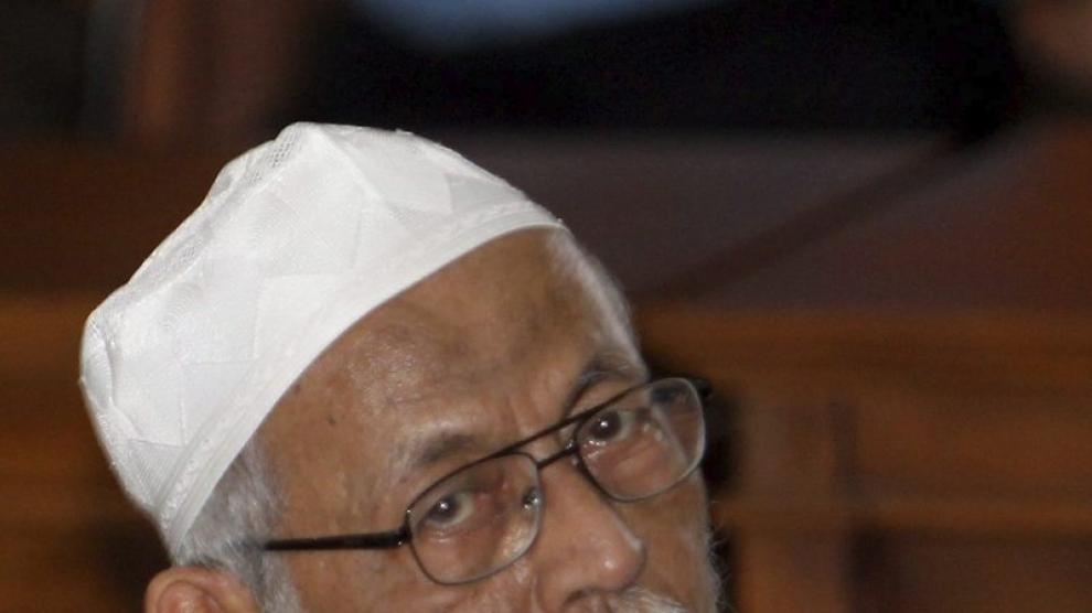 El clérigo radical Abu Bakar Bashir es considerado el líder del grupo extremista Yemaa Islamiya