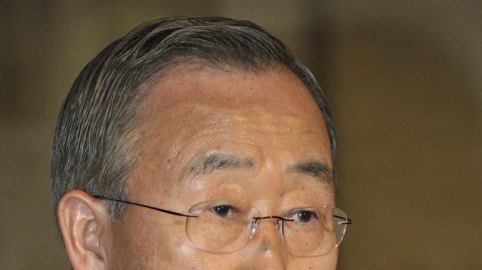 El secretario general de Naciones Unidas, Ban Ki-Moon, en una imagen de este jueves