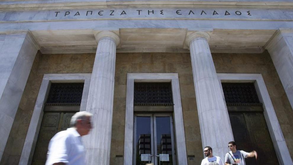 Imagen del Banco Central griego