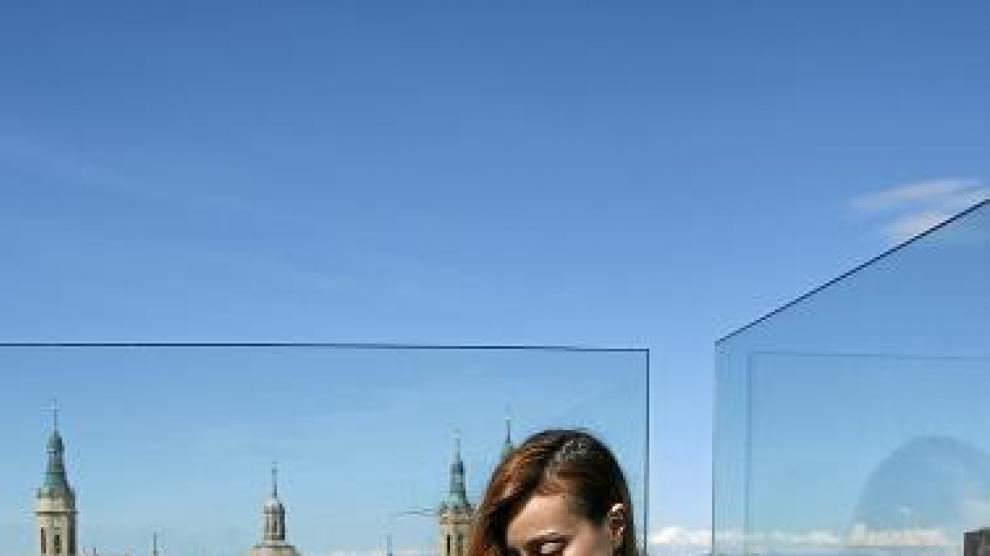 Russian Red, en el hotel Alfonso I de Zaragoza.