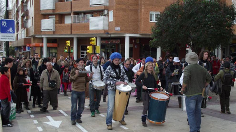 Imagen de archivo de la celebración del carnaval en Parque Goya.