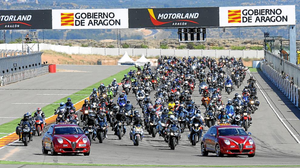 La prueba de superbikes celebrada en Alcañiz