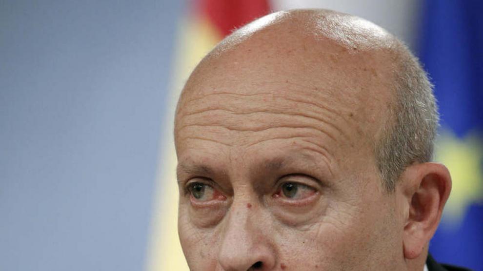 El ministro de Educación, Cultura y Deporte, José Ignacio Wert