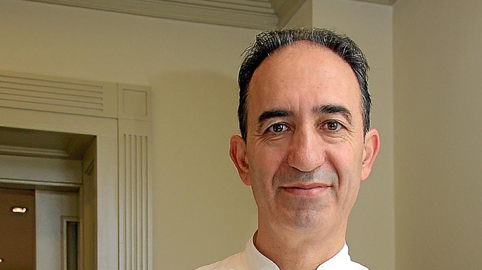Ángel Conde, chef del restaurante El Chalet.