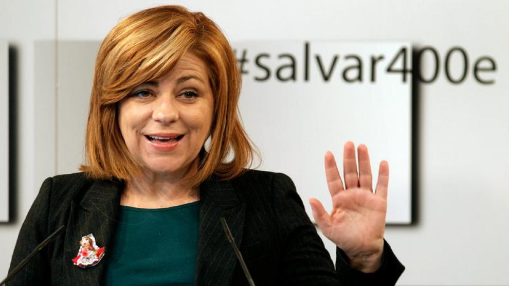 Elena Valenciano estuvo este viernes en Zaragoza