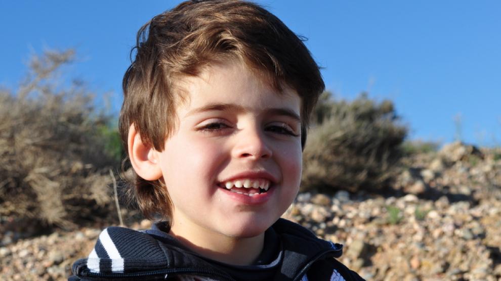 Samuel sufre el raro síndrome de Dravet