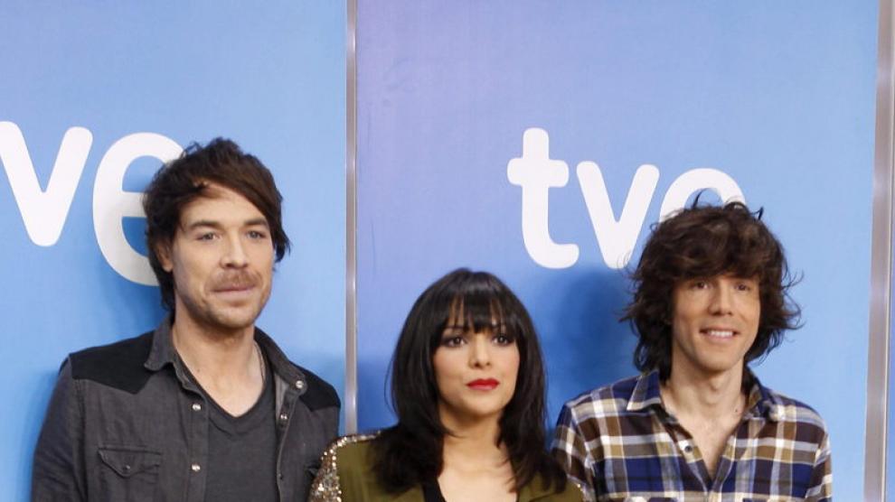 Raquel del Rosario, David Feito y Juan Luis Suárez