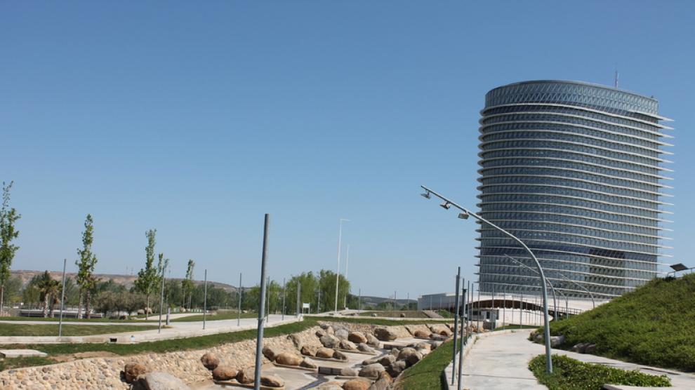 La Torre del Agua, en Zaragoza.