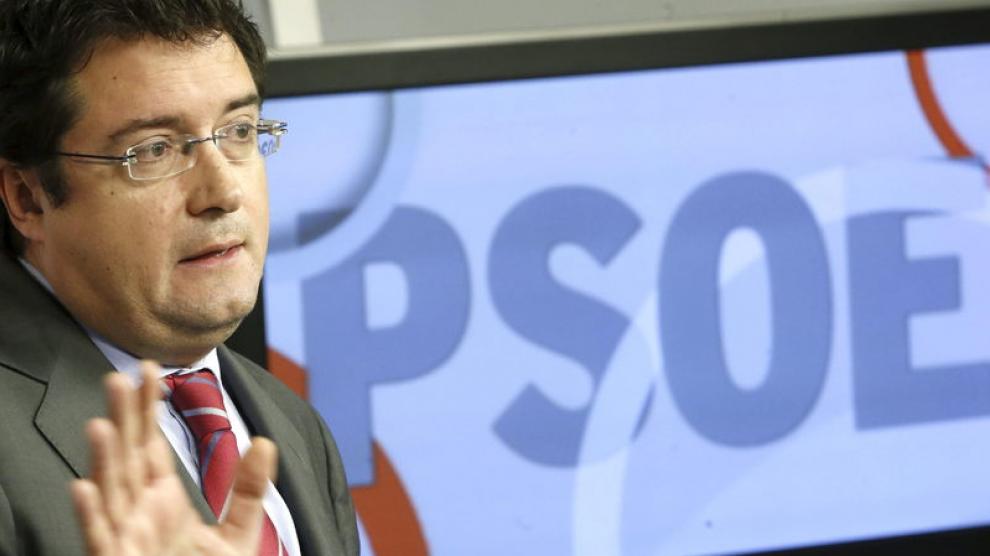 El secretario de Organización del PSOE, Óscar López