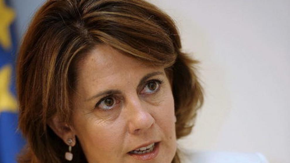 Yolanda Barcina, presidenta de Navarra