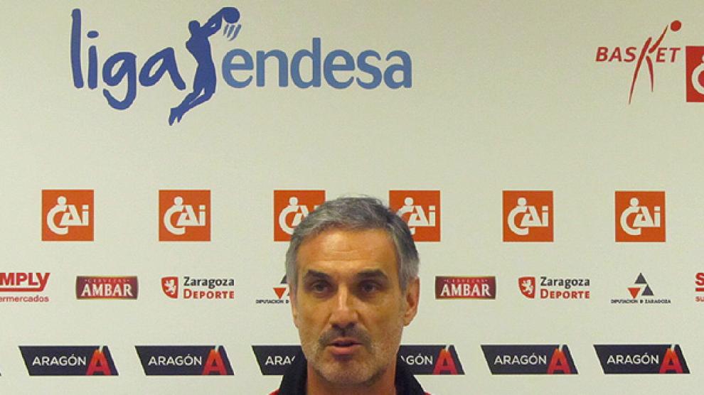 José Luis Abós, durante la rueda de prensa este viernes