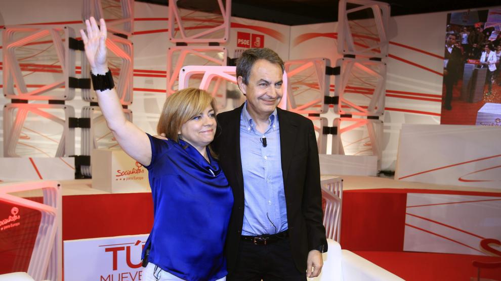 Elena Valenciano y Zapatero