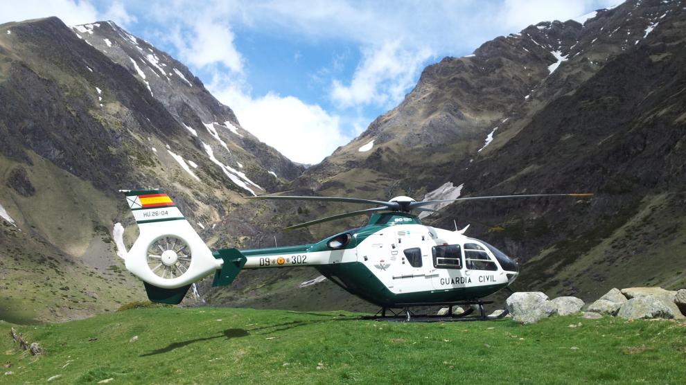 Helicóptero de rescate de la Guardia Civil