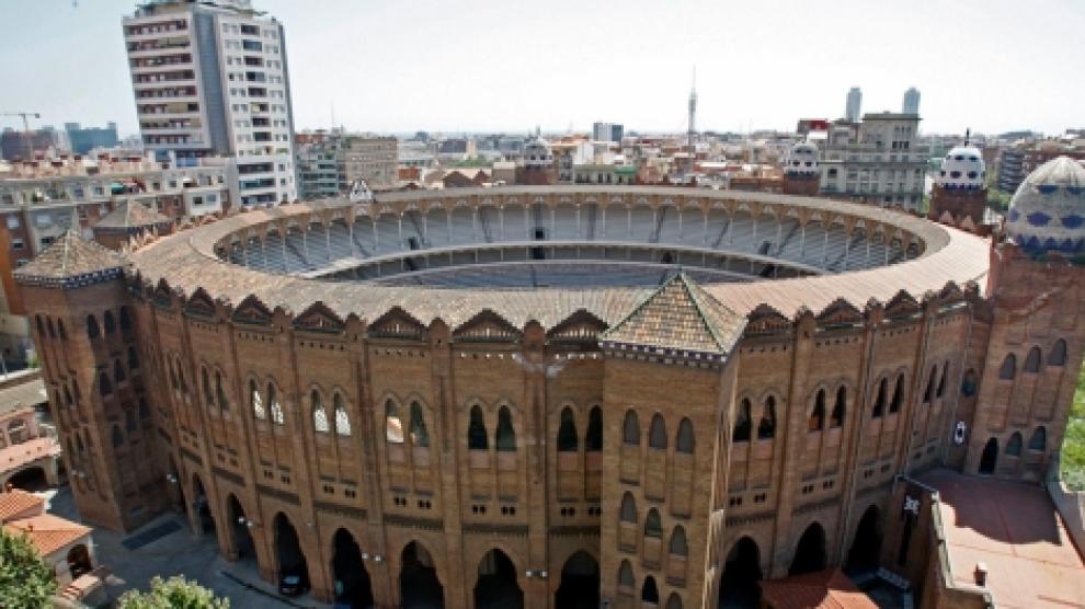 Imagen de la plaza de toros Monumental de Barcelona