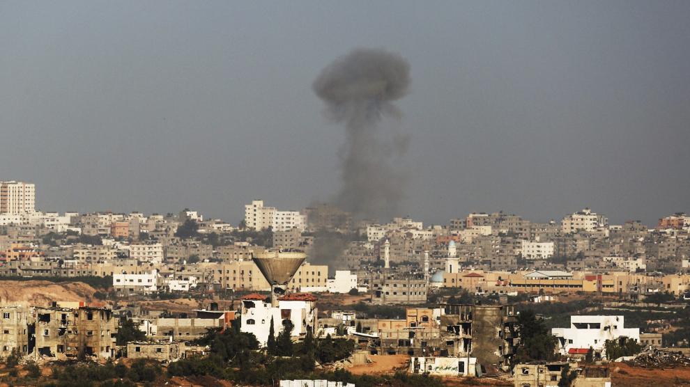 Un ataque israelí sobre el norte de la Franja de Gaza