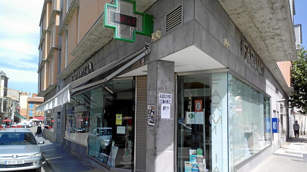 Imagen de una farmacia de Zaragoza.