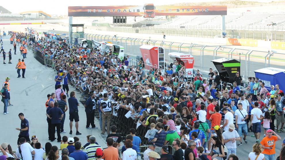 Pit lane walk de 2013