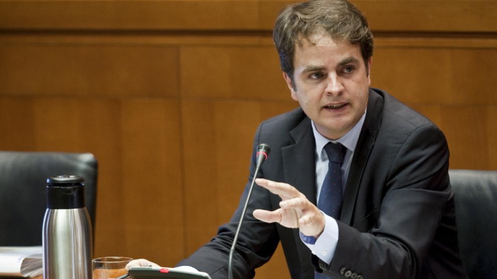 El consejero de Presidencia y Justicia y portavoz del Gobierno de Aragón, Roberto Bermúdez de Castro