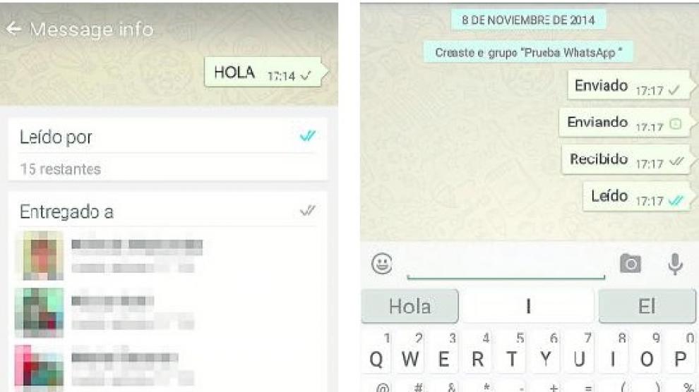 WhatsApp por fin nos dice qué significa el double check 