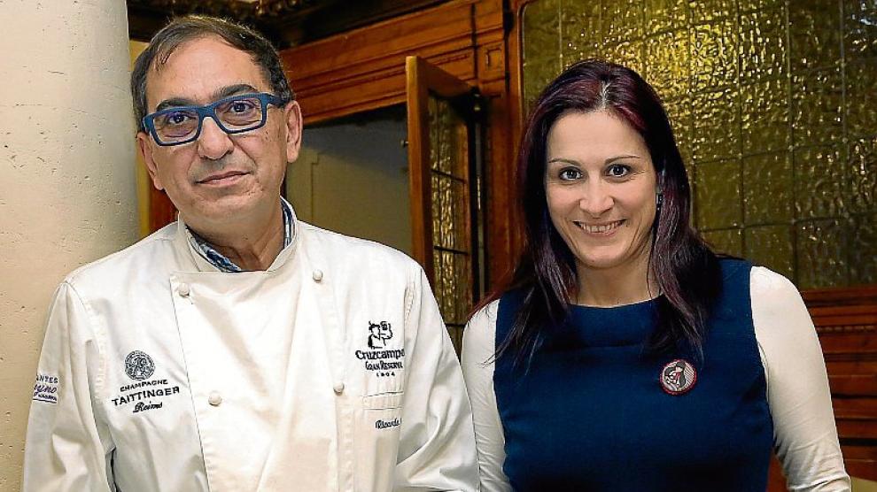Ricardo Gil y Laura Carrera, impulsores del bimi en Aragón.