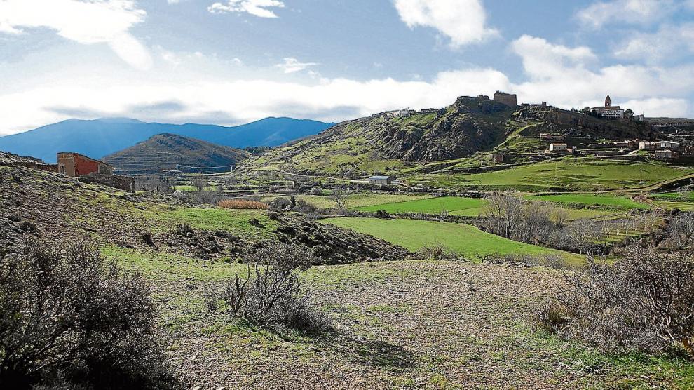 El yacimiento arqueológico de Aranda de Moncayo.