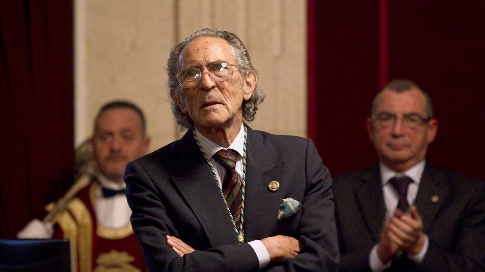 El escritor Antonio Gala