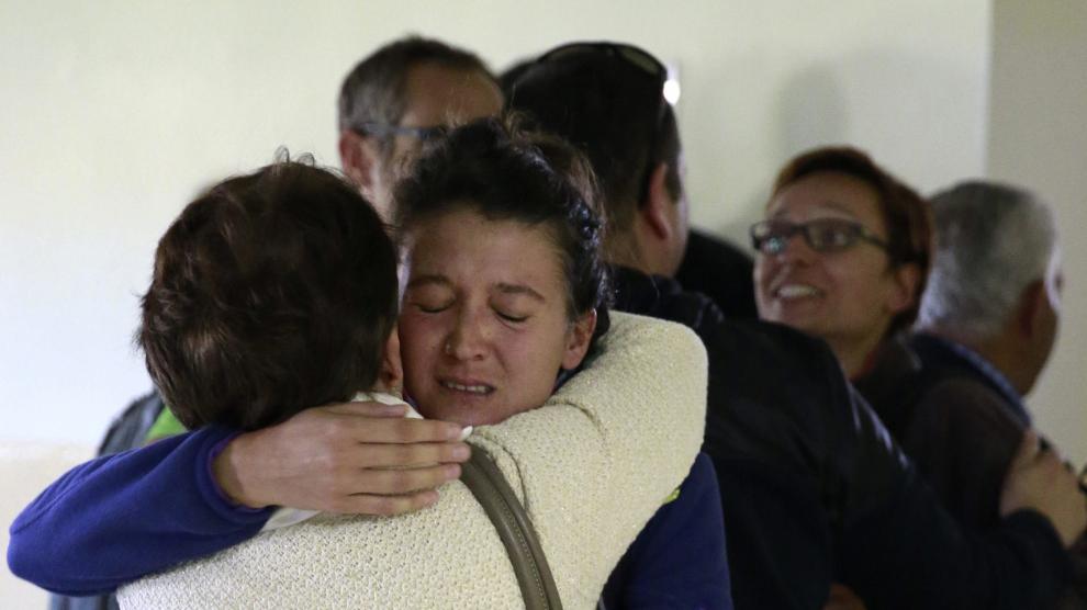 Llegada a Madrid de los primeros españoles evacuados de Nepal