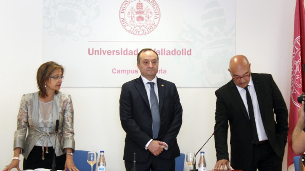 San José ha asistido en el Campus Duques de Soria a la toma de posesión del nuevo decano de la Facultad de Educación, Ricardo de la Fuente.