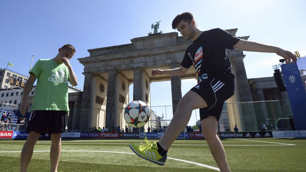 Berlín despliega una 'alfombra verde' para dar la bienvenida a la Champions