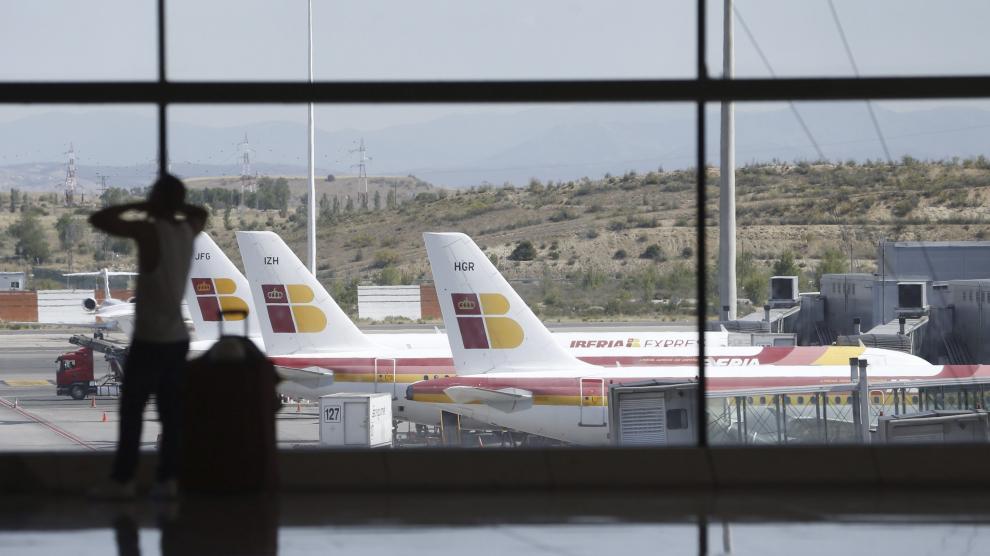Vista de la T-4 del aeropuerto Adolfo Suárez Madrid-Barajas.