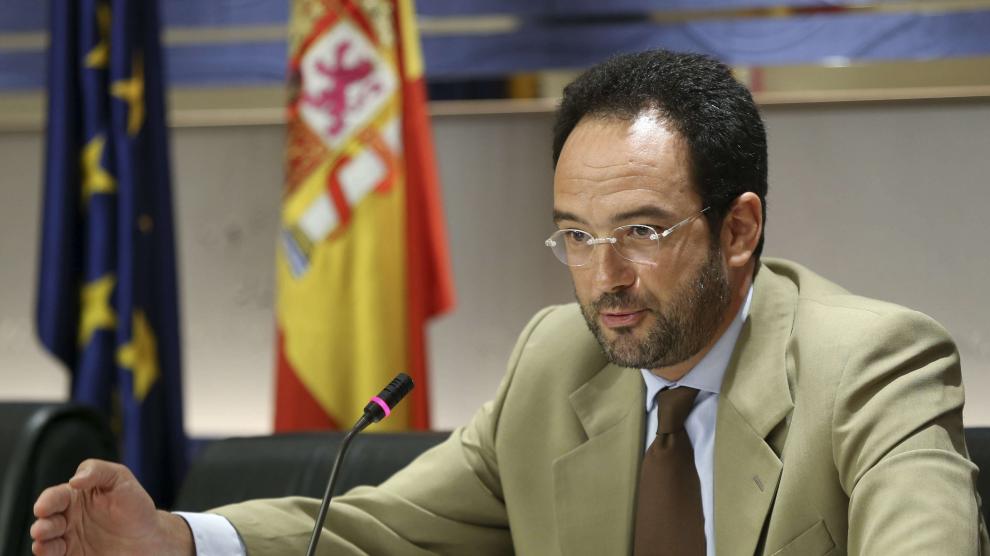 El portavoz parlamentario del PSOE, Antonio Hernando.