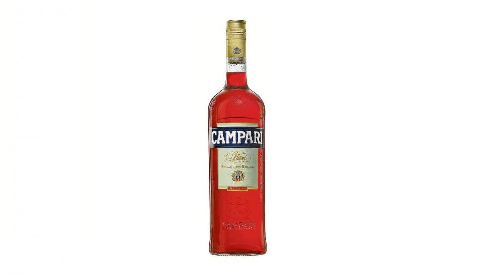Bitter Campari tiene una graduación de 25 grados alcohólicos.