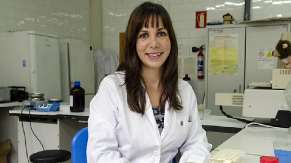 La investigadora de la UPV/EHU Ainhoa Fernández-Atucha.
