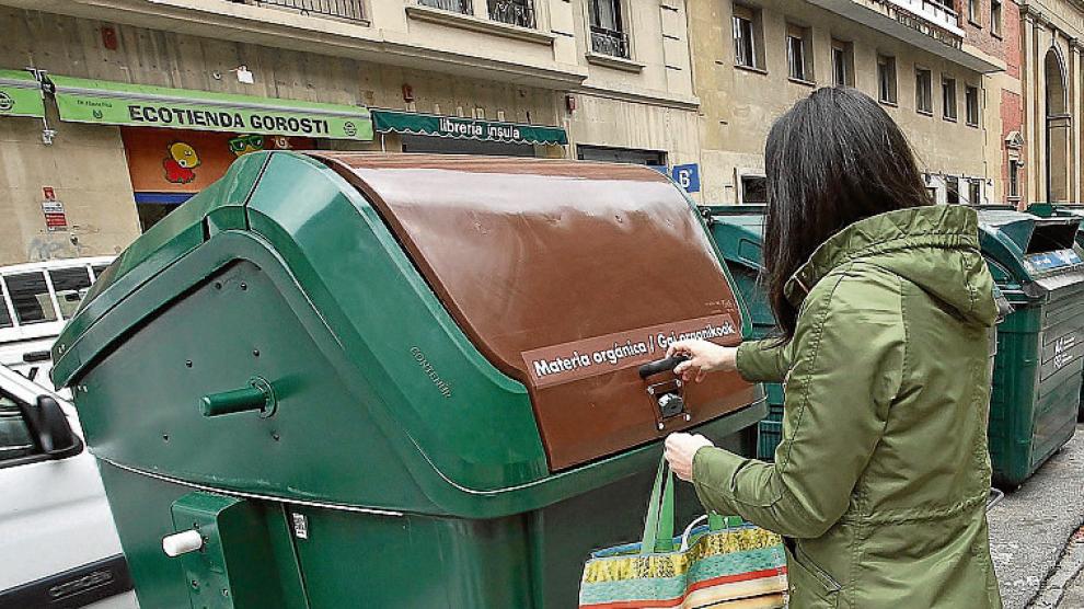 La basura orgánica se recogerá con un quinto contenedor en al menos el 75%  de la ciudad