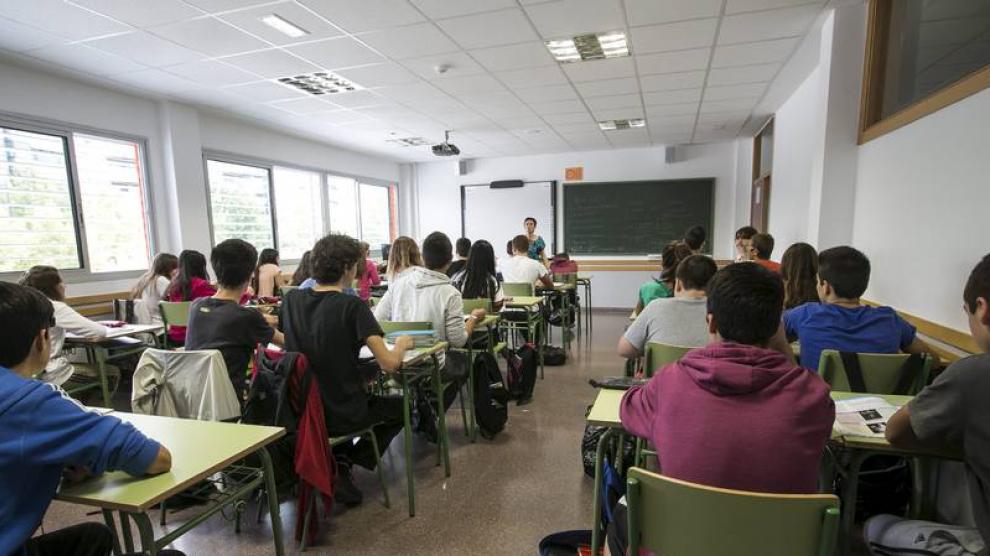 Imagen de archivo de una clase de Secundaria
