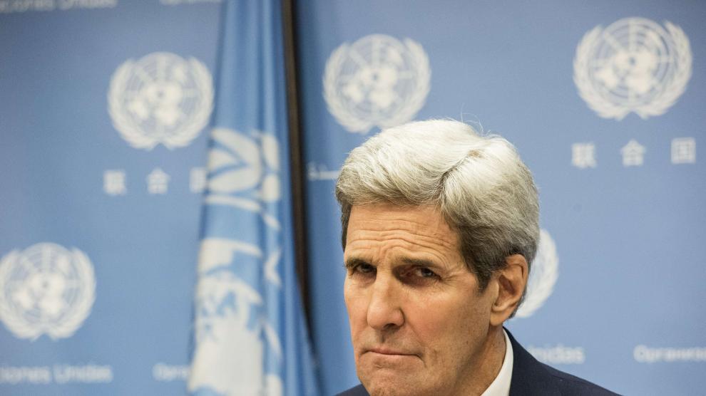John Kerry, secretario de Estado Unidos.