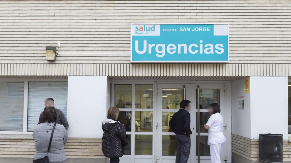 El servicio de Urgencias del hospital San Jorge.