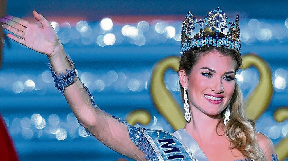 Mireia Lalaguna ganó el título de Miss Mundo en China en diciembre. Es la primera española que obtiene este título en las 65 ediciones que se han celebrado.