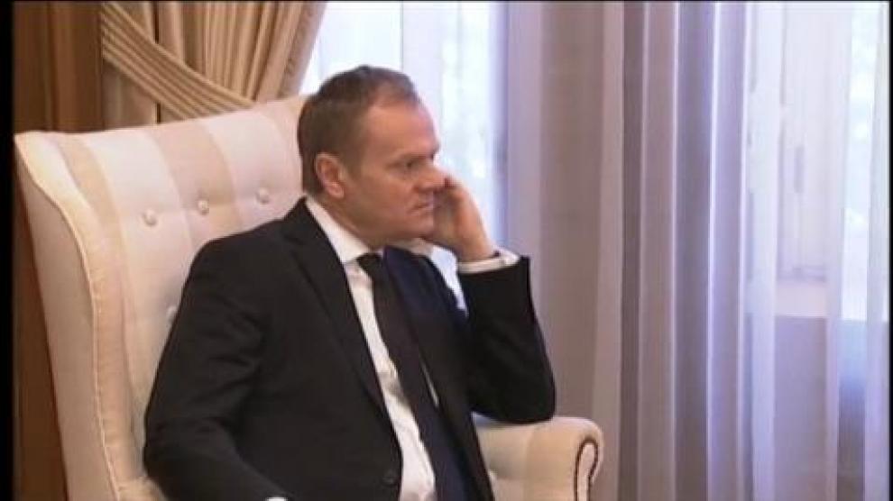 Tusk pide a los inmigrantes que no vengan a Europa
